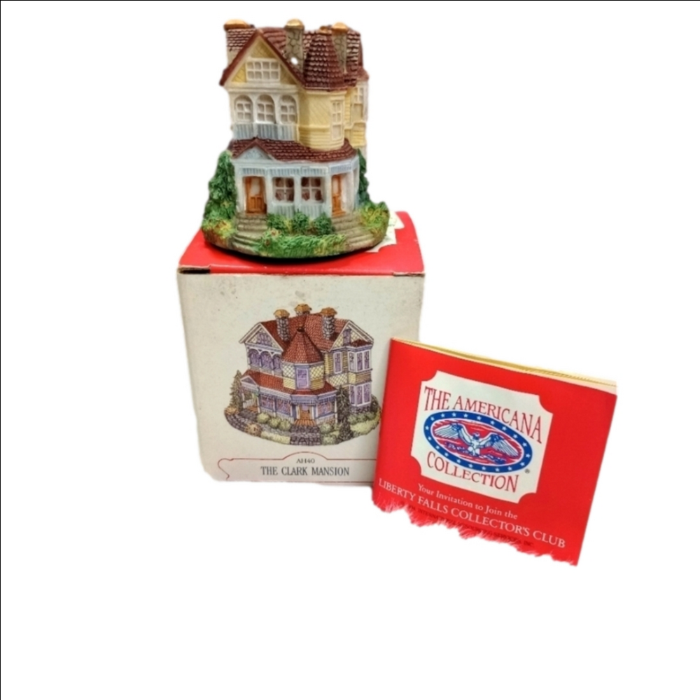 Vintage Liberty Falls Americana Collection The Clark Mansion AH40